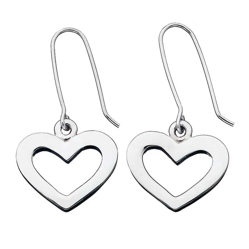 Karen Walker Schmuck Karen Walker Herz-Ohrringe - Silber