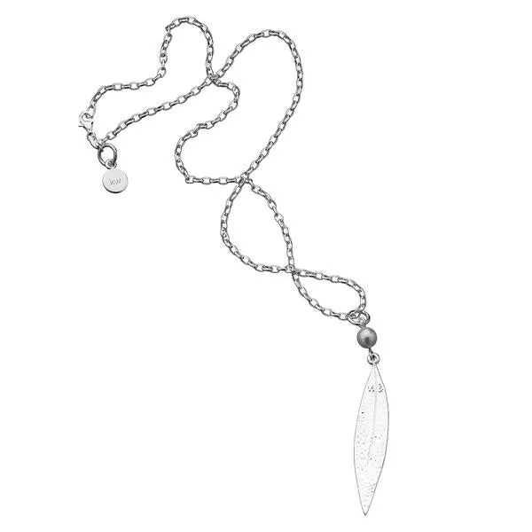 Karen Walker Schmuck Karen Walker Blatt- und Perlenanhänger 60cm