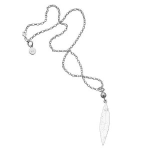 Karen Walker Schmuck Karen Walker Blatt- und Perlenanhänger 60cm