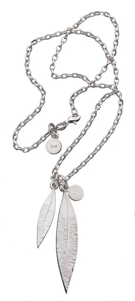 Karen Walker Schmuck Karen Walker - Blatt Anhänger 45cm