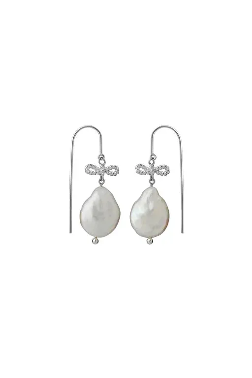 Karen Walker Schmuck Karen Walker - Love Ohrringe Sterling Silber Perle