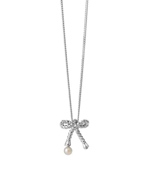 Karen Walker Schmuck Karen Walker Love-Knot-Halskette Silber