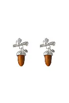 Karen Walker Schmuck Karen Walker - Mikro Eichel- und Blattstecker