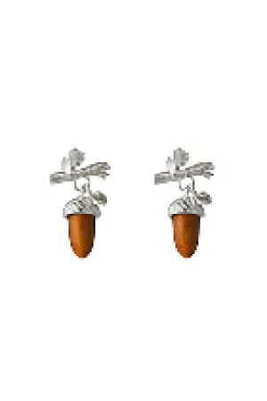 Karen Walker Schmuck Karen Walker - Mikro Eichel- und Blattstecker