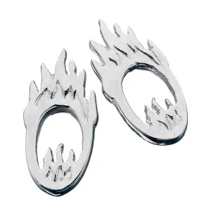 Karen Walker Schmuck Karen Walker Mini Flamingo Ohrstecker - Silber