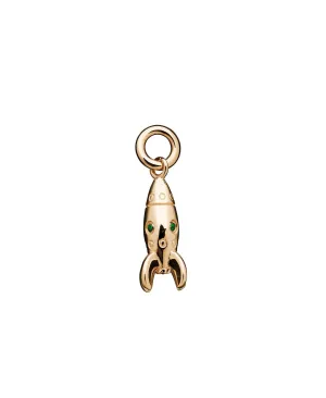 Karen Walker Schmuck Karen Walker - Mini Rakete Anhänger 9 Karat Gelbgold