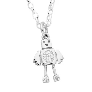 Karen Walker Schmuck Karen Walker Robot Wellensittich Anhänger - Silber