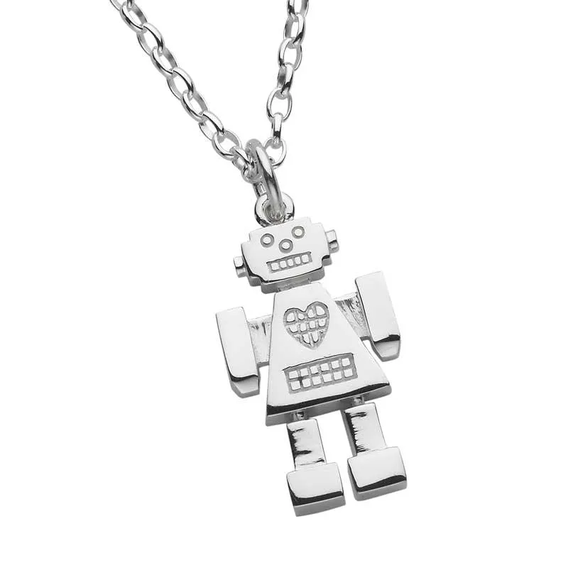 Karen Walker Schmuck Karen Walker Robot Lady (Mrs Robot) Anhänger - Silber