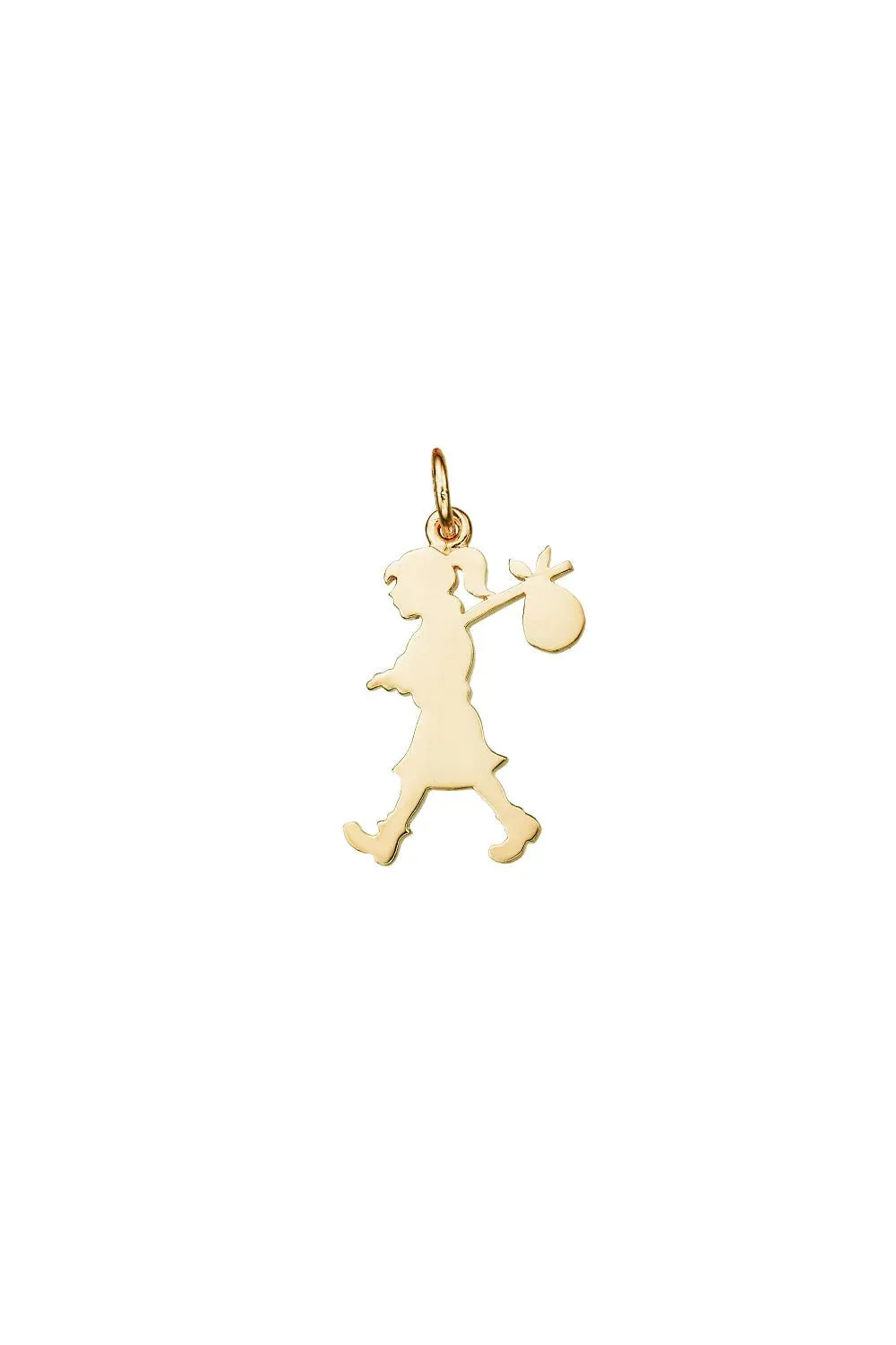 Karen Walker Schmuck Karen Walker - Großes Runaway Girl Anhänger Gold