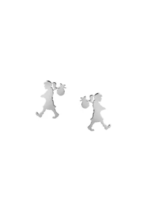 Karen Walker Schmuck Karen Walker - Runaway Girl Stecker Sterlingsilber