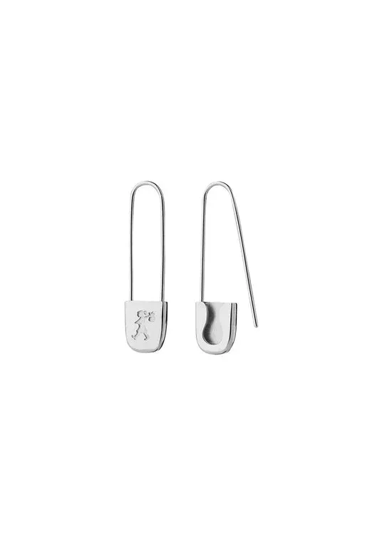 Karen Walker Schmuck Karen Walker - Sicherheitsnadel-Ohrringe Aus Sterling Silber