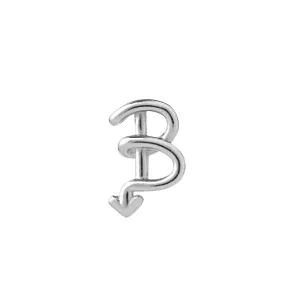 Karen Walker Schmuck Karen Walker Einzelner Initialen-Stecker - B