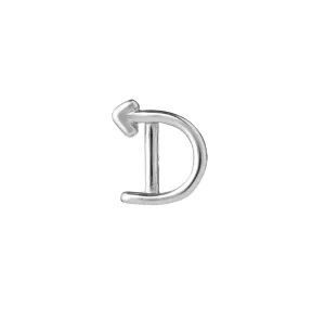 Karen Walker Schmuck Karen Walker Einzelner Initialen-Stecker - D