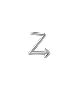 Karen Walker Schmuck Karen Walker Einzelner Initialen-Stecker - Z