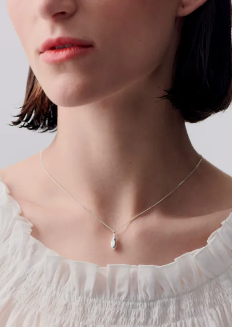 Karen Walker Schmuck Karen Walker - Süßmais Halskette Silber