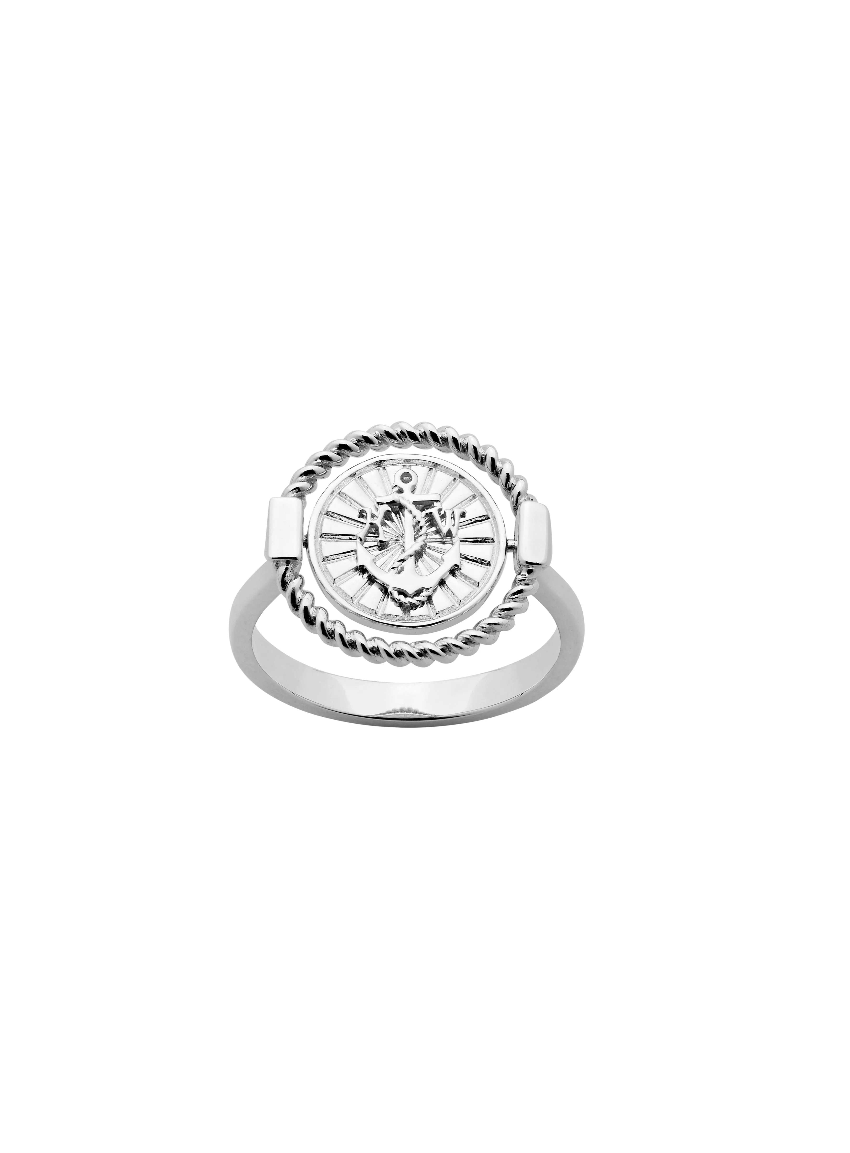 Karen Walker Schmuck Karen Walker - Voyager Spin Ring - Silber