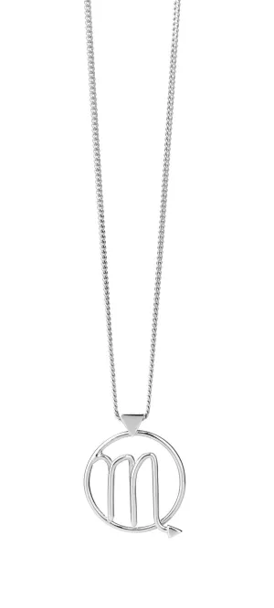 Karen Walker Schmuck Karen Walker Tierkreis-Anhänger - Skorpion - Silber