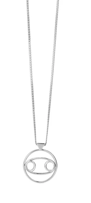 Karen Walker Schmuck Karen Zodiac Anhänger - Krebs - Silber