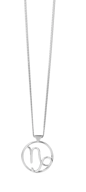 Karen Walker Schmuck Karen Zodiac Anhänger - Steinbock - Silber
