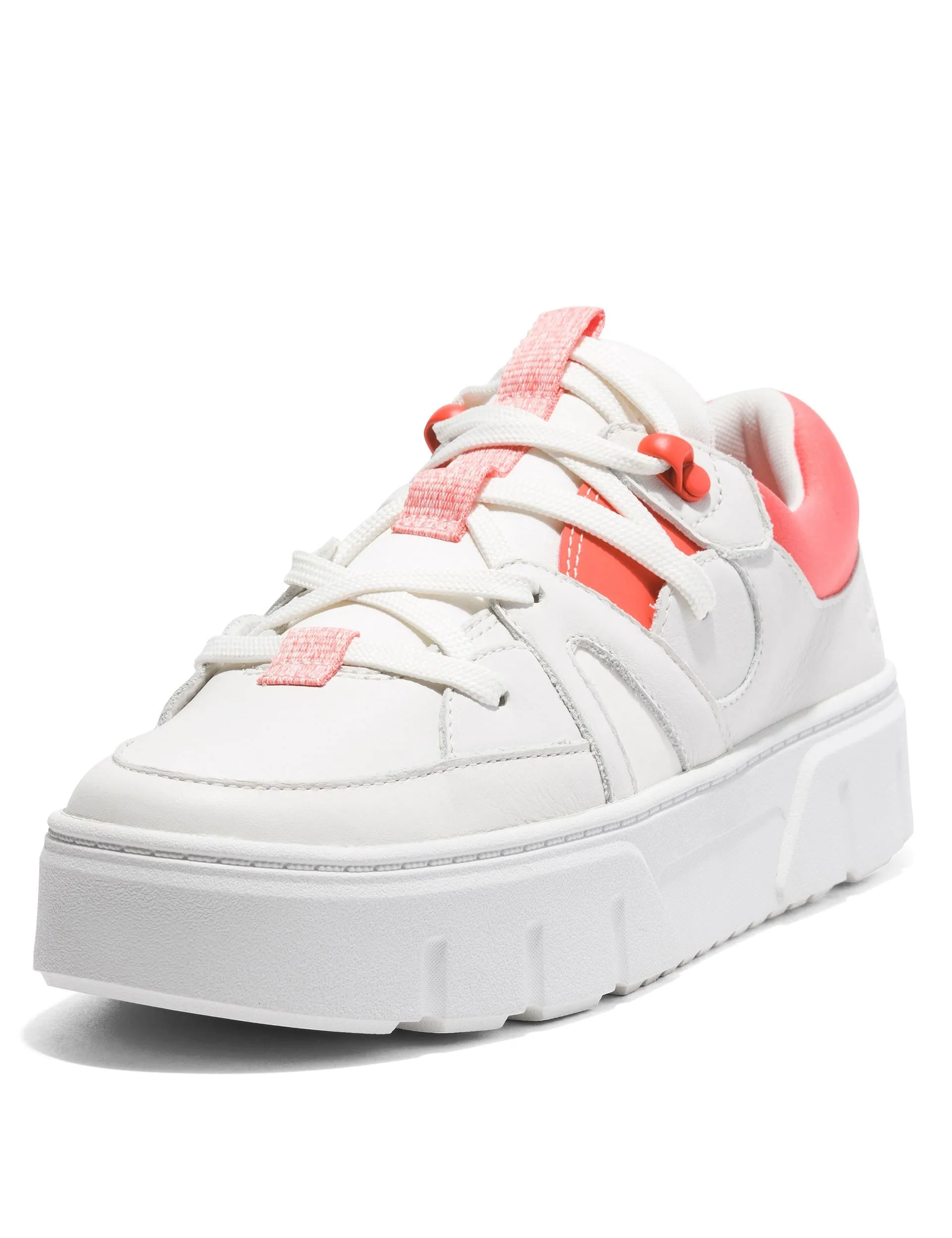 Laurel Court Schnür-Low-Trainer - Weiß