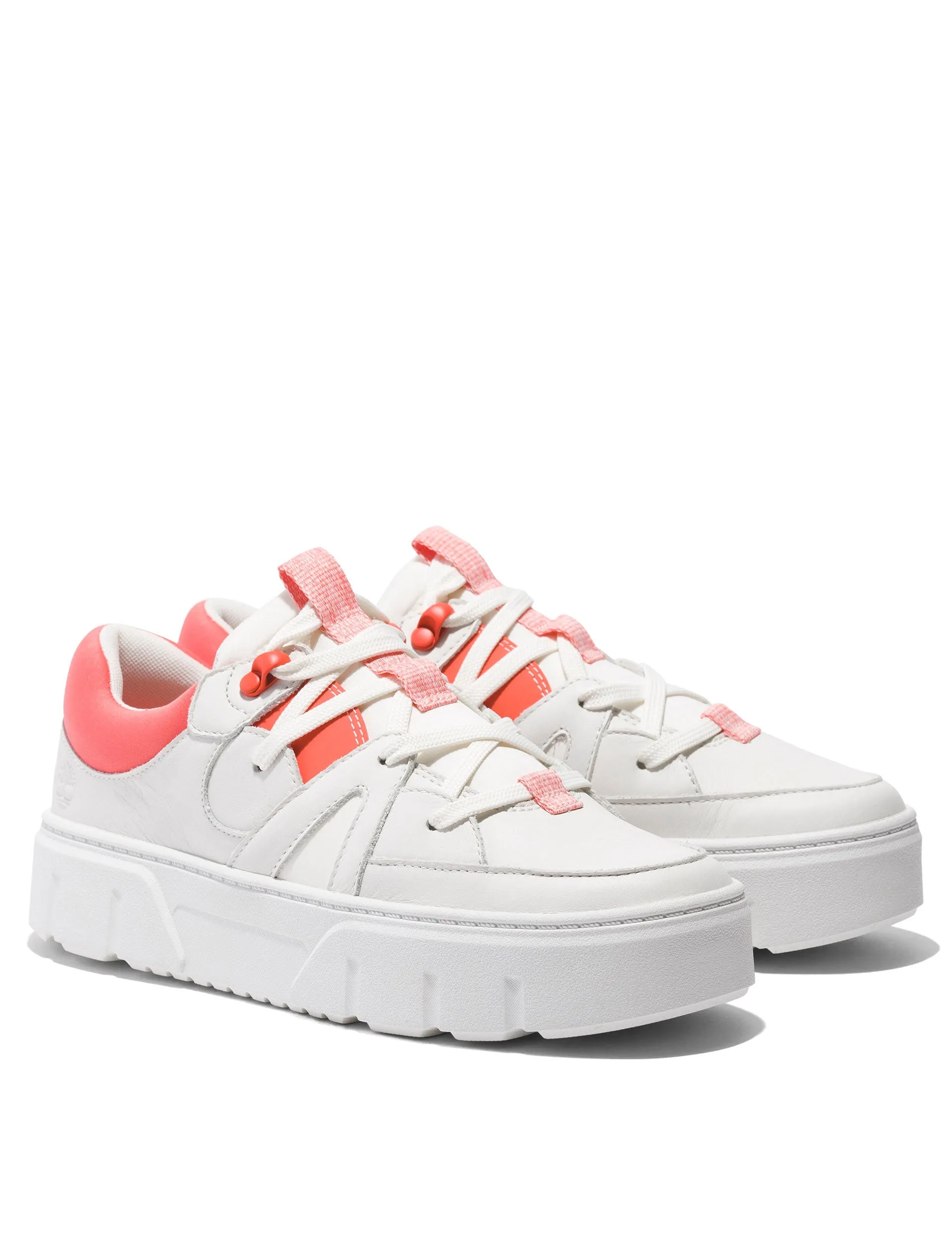 Laurel Court Schnür-Low-Trainer - Weiß