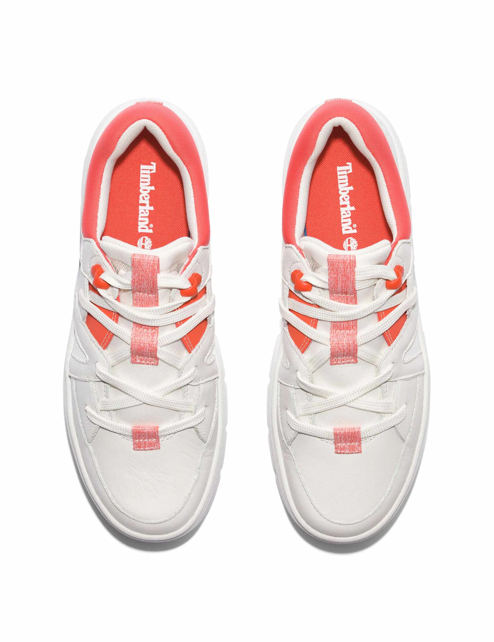 Laurel Court Schnür-Low-Trainer - Weiß