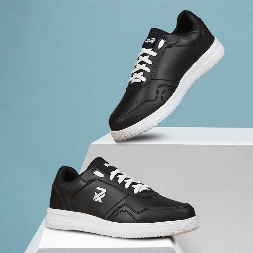 Leap7x Casual Schwarze Sneaker Für Herren SNOOKIS-E Von Liberty