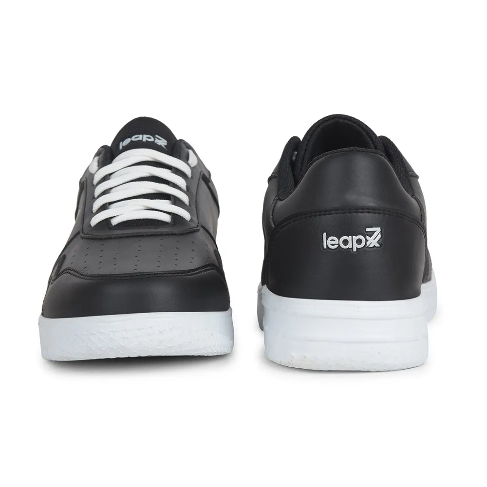 Leap7x Casual Schwarze Sneaker Für Herren SNOOKIS-E Von Liberty