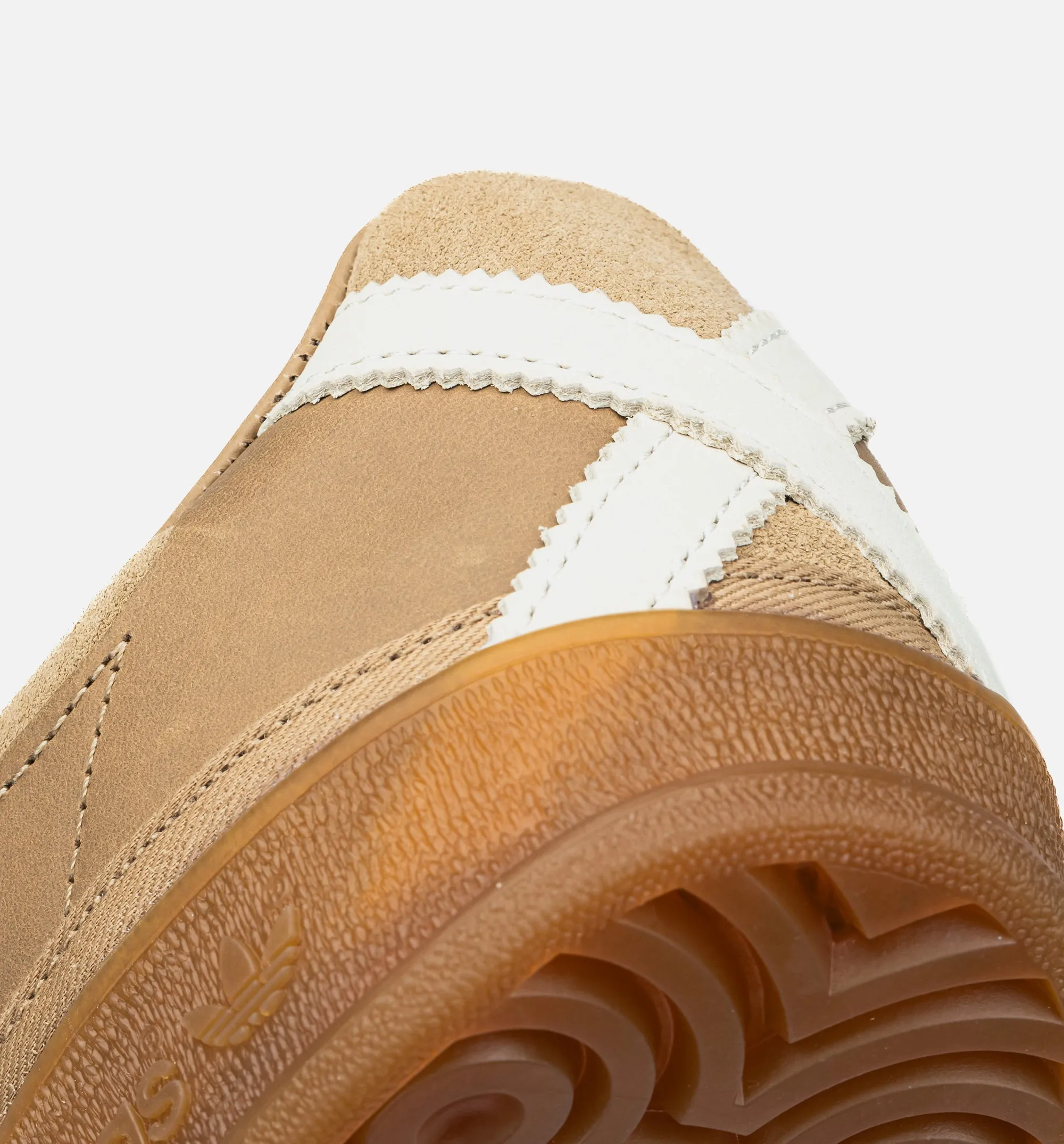 Lionel Messi x Bad Bunny x Gazelle Indoor Papp-Herren-Lifestyle-Schuh - Papp/Creme Weiß/Wild Braun