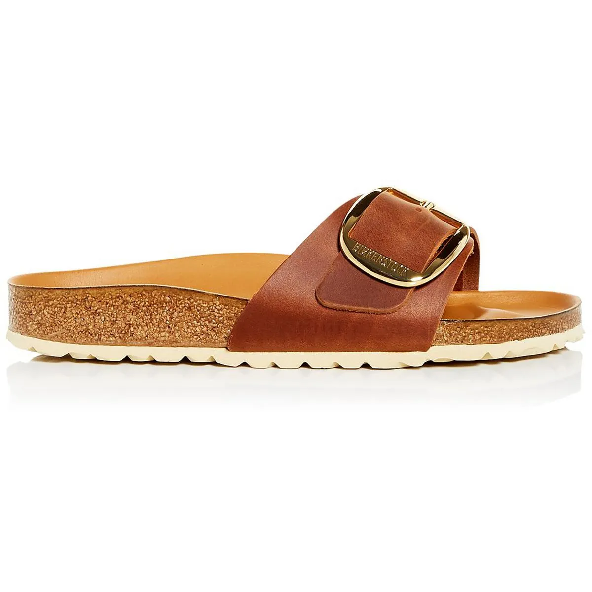 Madrid Big Buckle Damen Slip-On Freizeit Sandalen