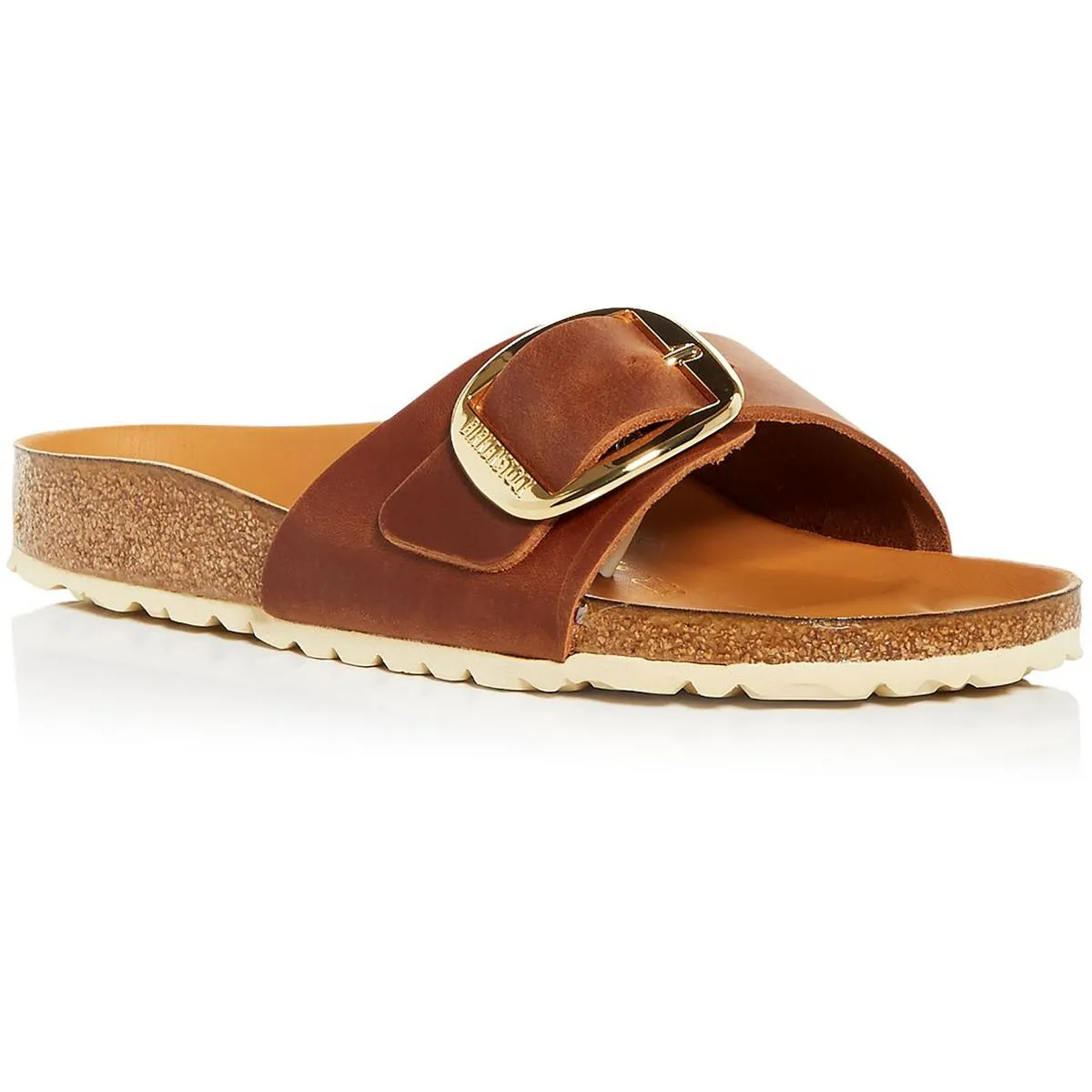 Madrid Big Buckle Damen Slip-On Freizeit Sandalen