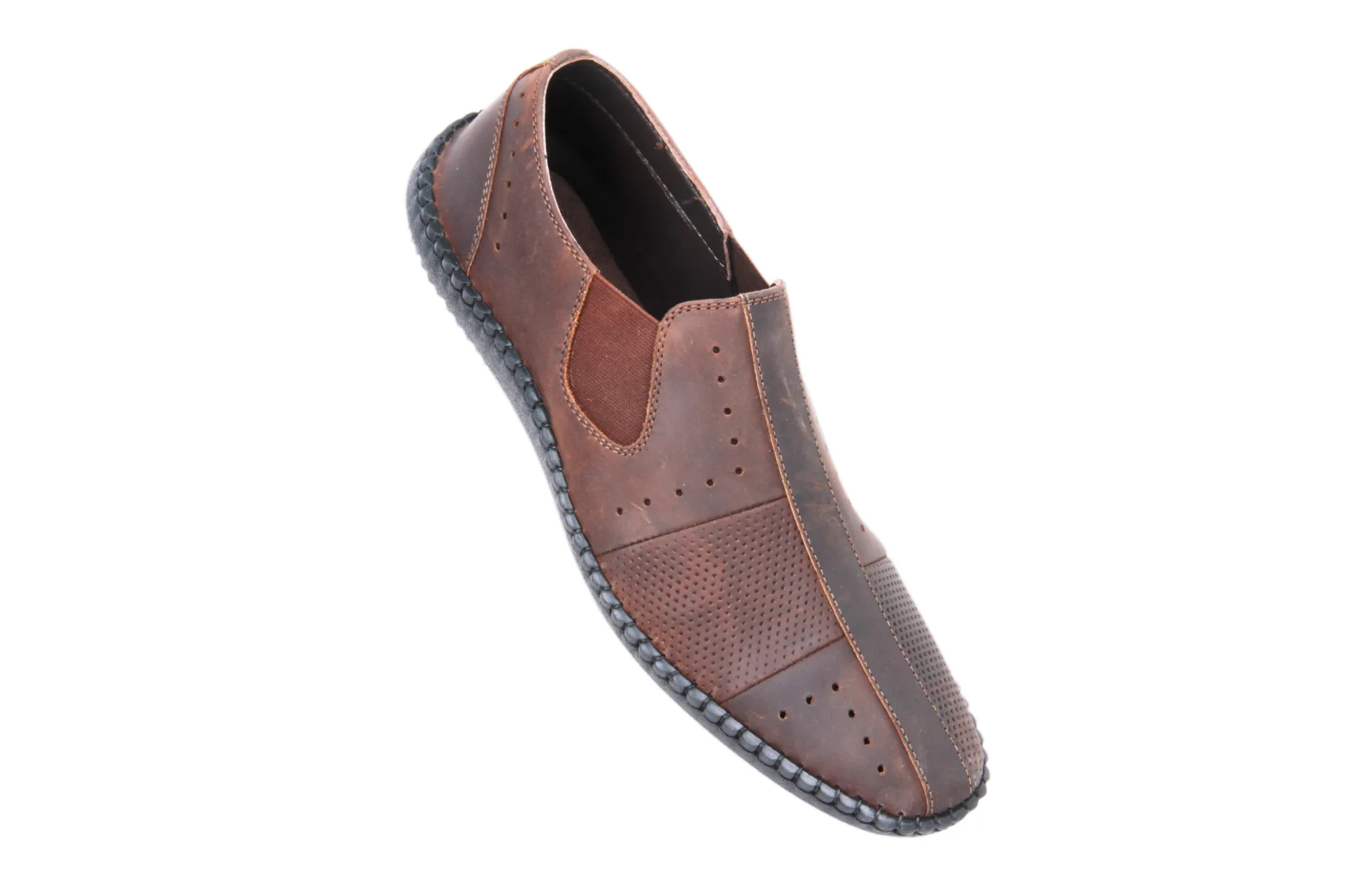 Herren Casual Lederschuh 45858