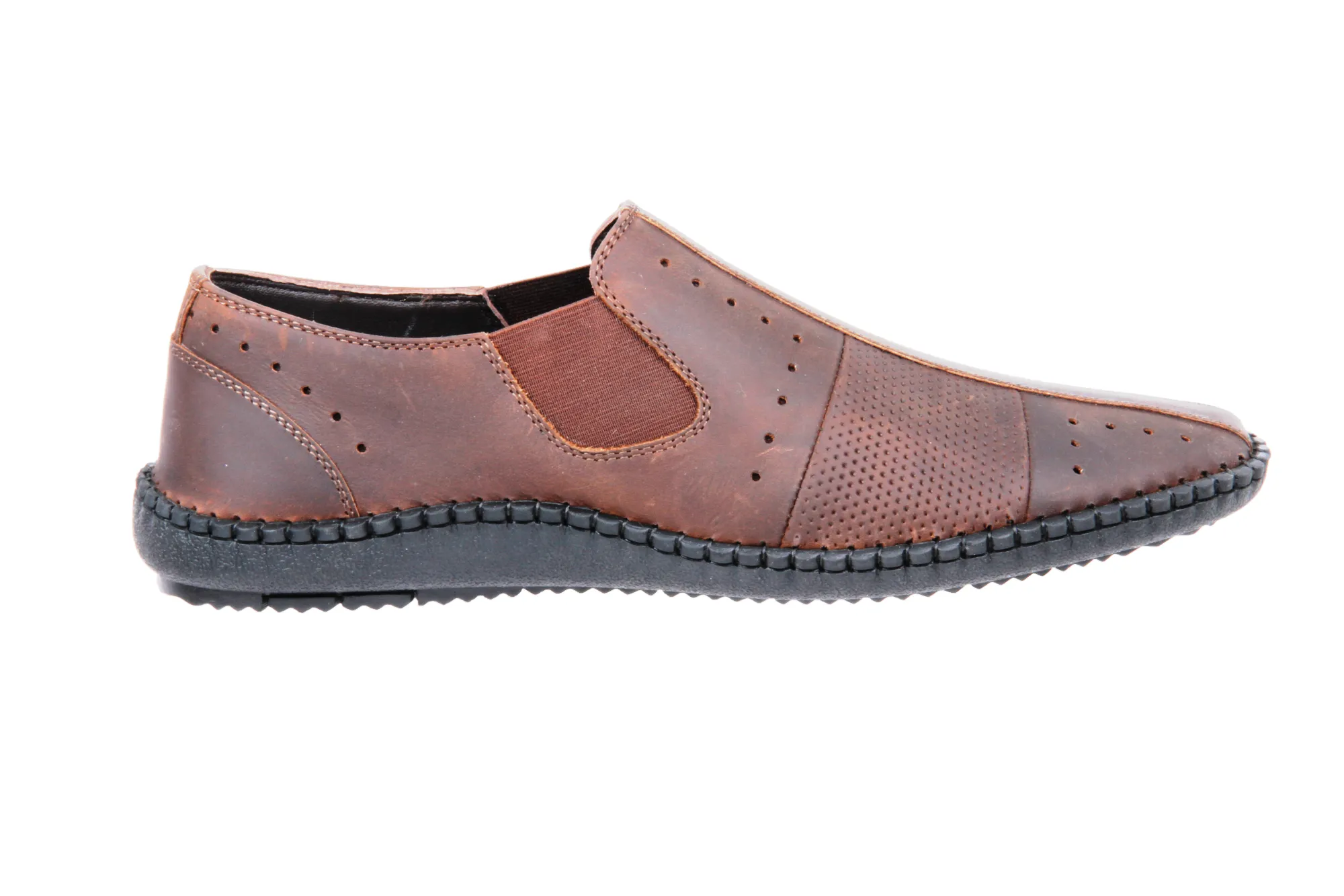 Herren Casual Lederschuh 45858