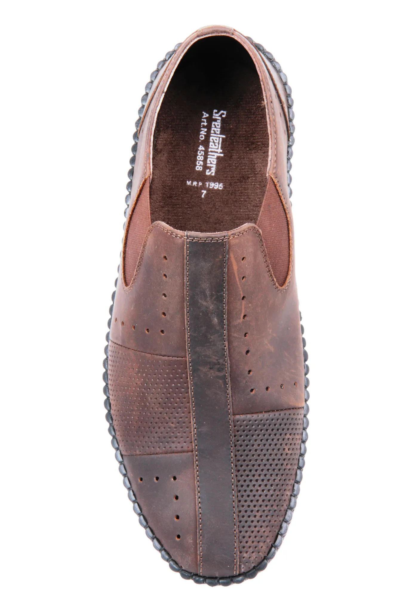 Herren Casual Lederschuh 45858
