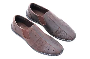 Herren Casual Lederschuh 45858