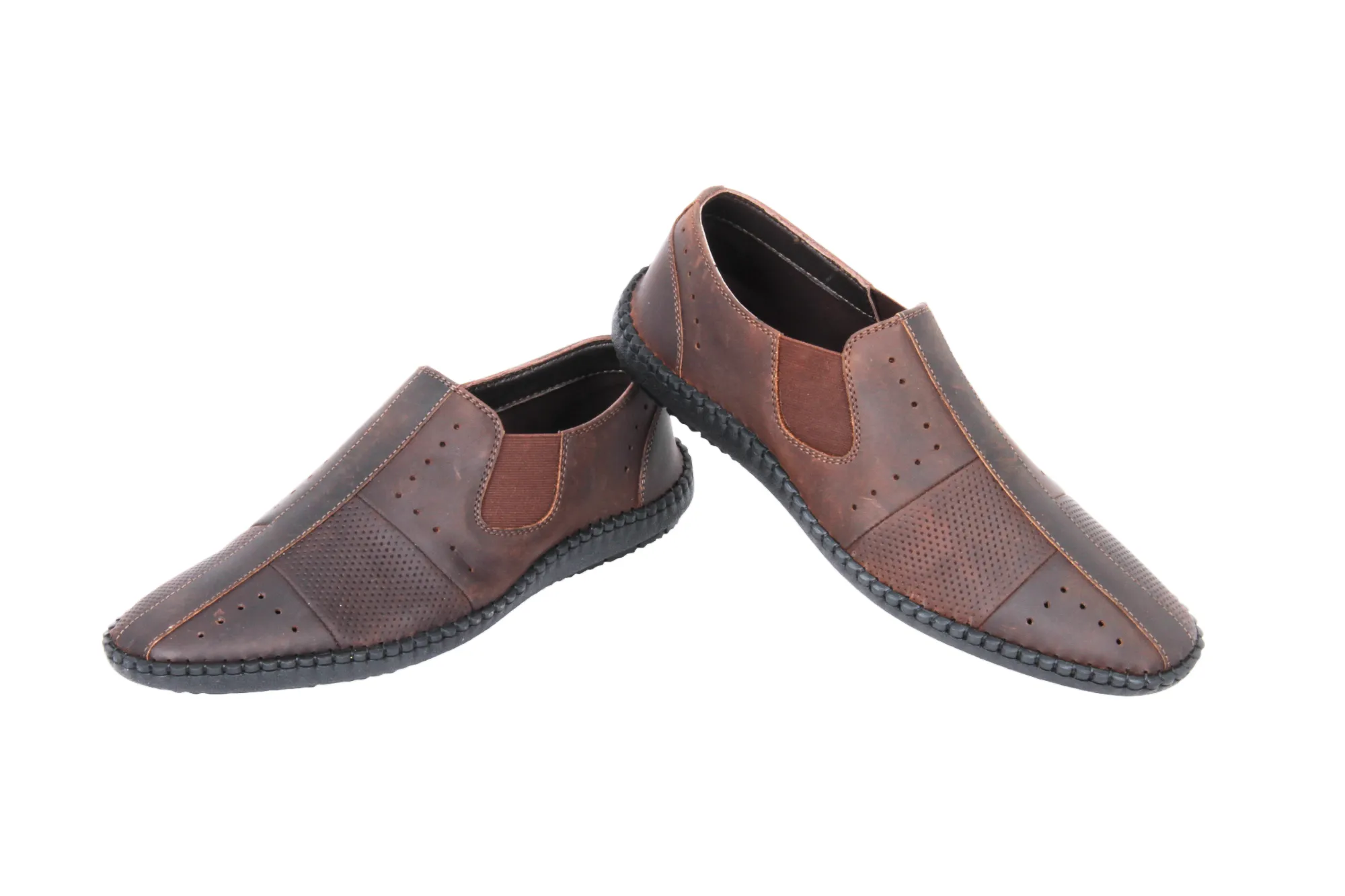 Herren Casual Lederschuh 45858