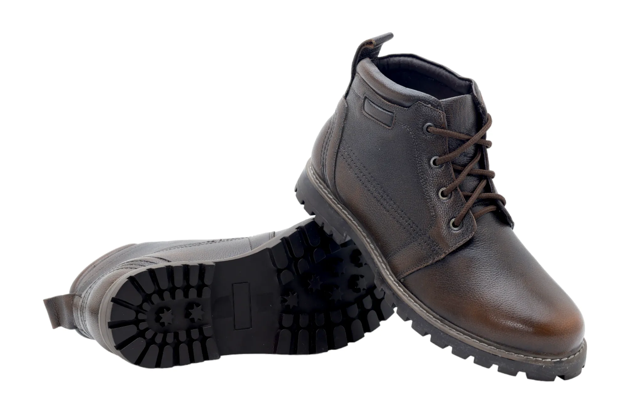Herren Leder Stiefel Casual Schuh 57531
