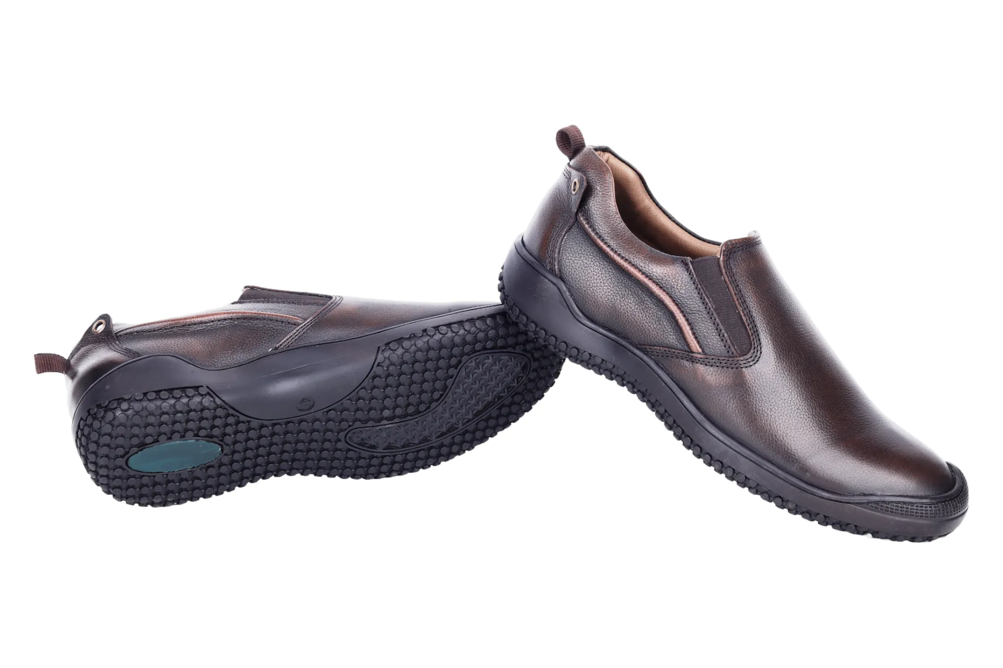 Herren Leder Freizeitschuhe 39903
