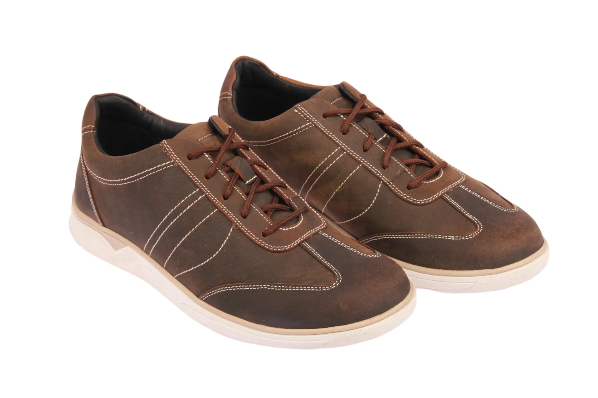 HERREN LEDER FREIZEITSCHUH 95652