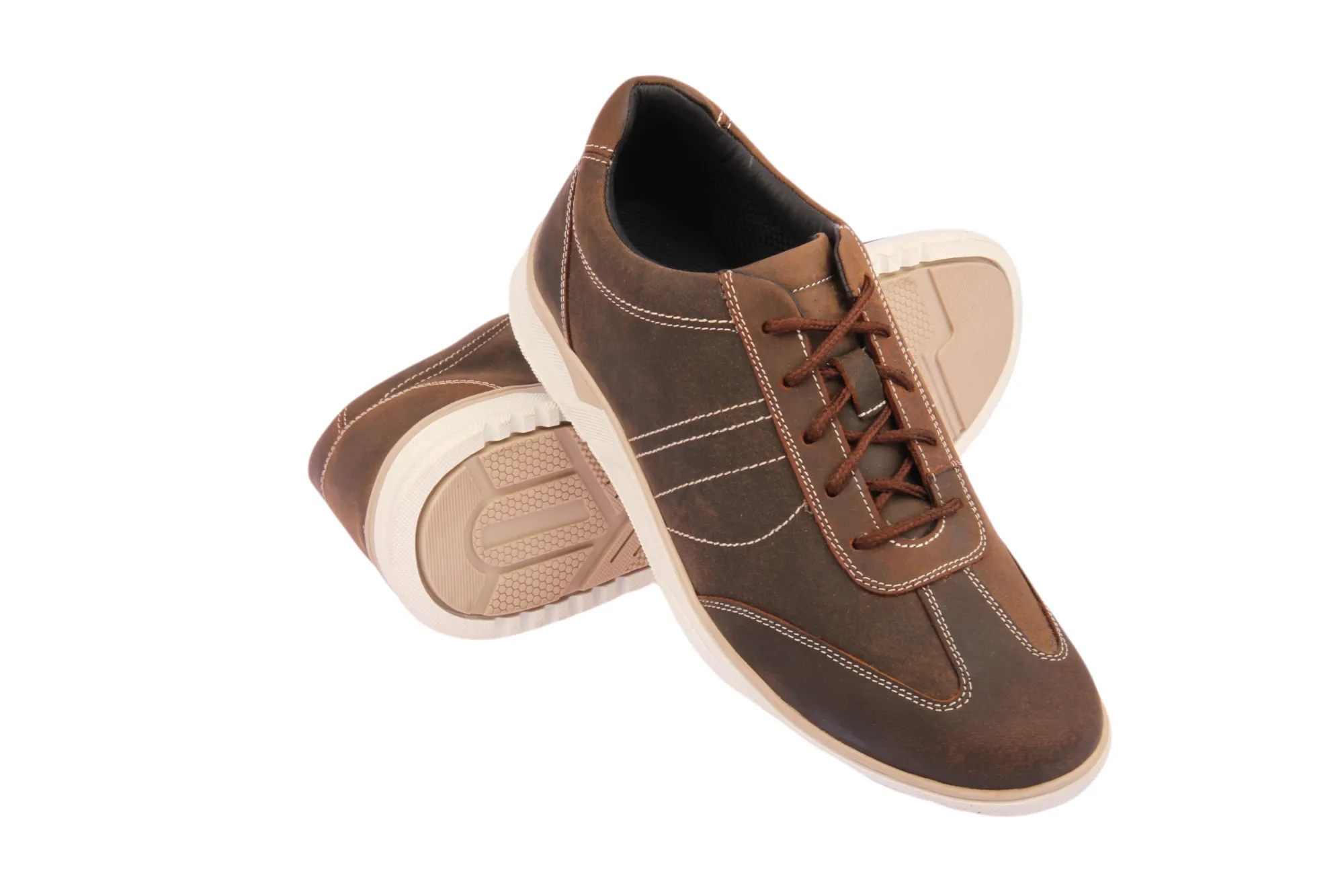 HERREN LEDER FREIZEITSCHUH 95652