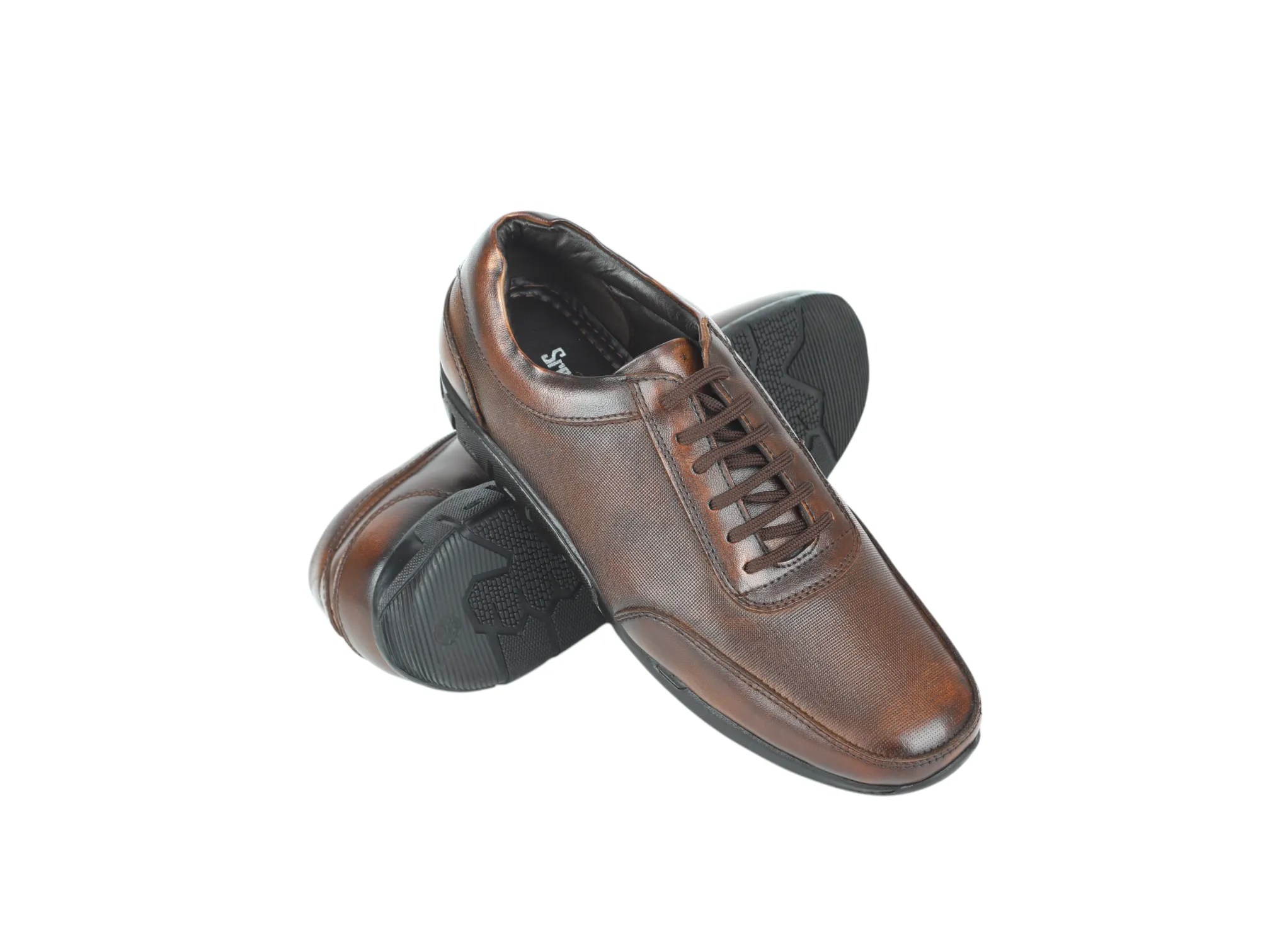 Herren Leder Freizeitschuhe 996556