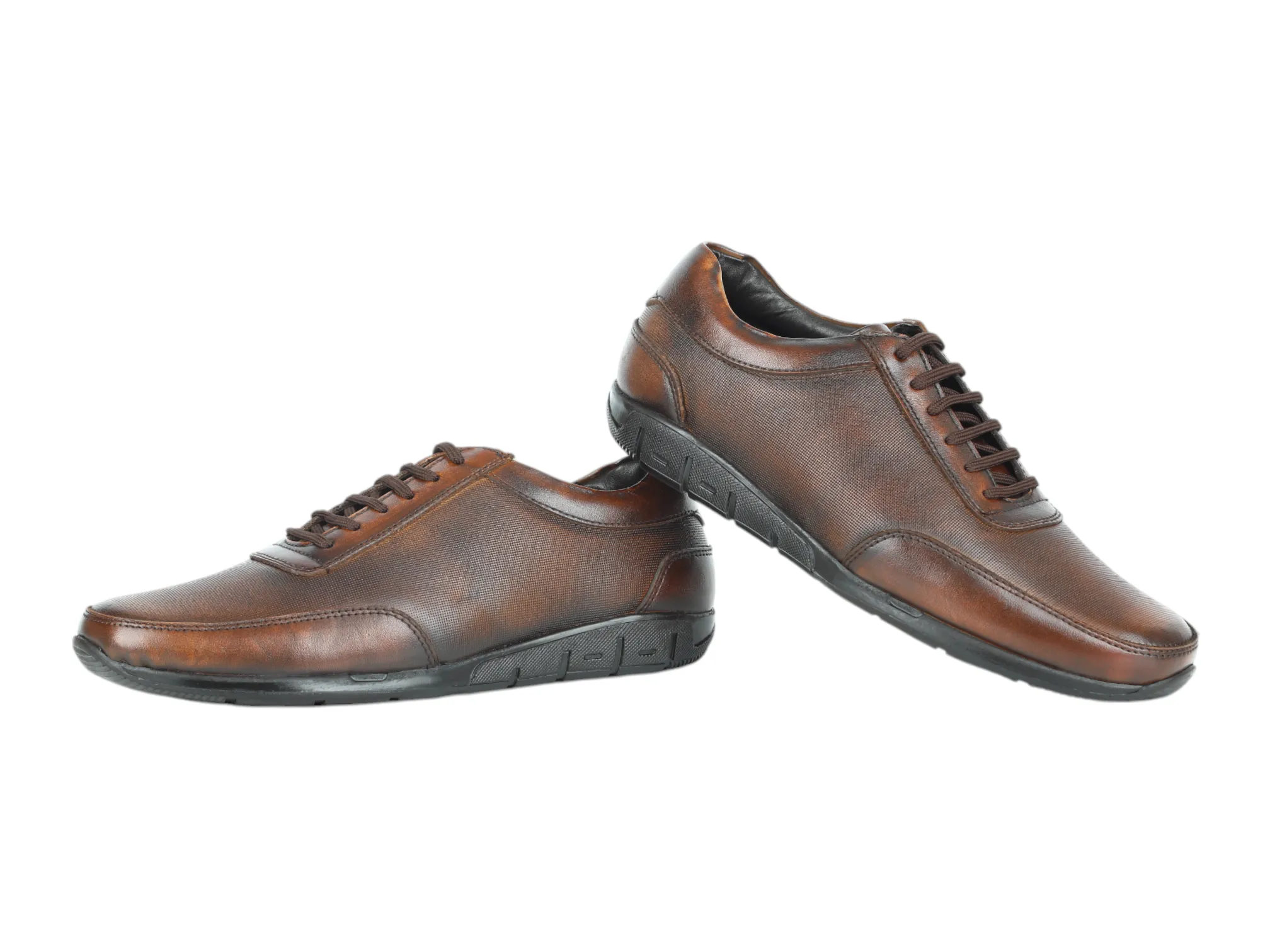 Herren Leder Freizeitschuhe 996556