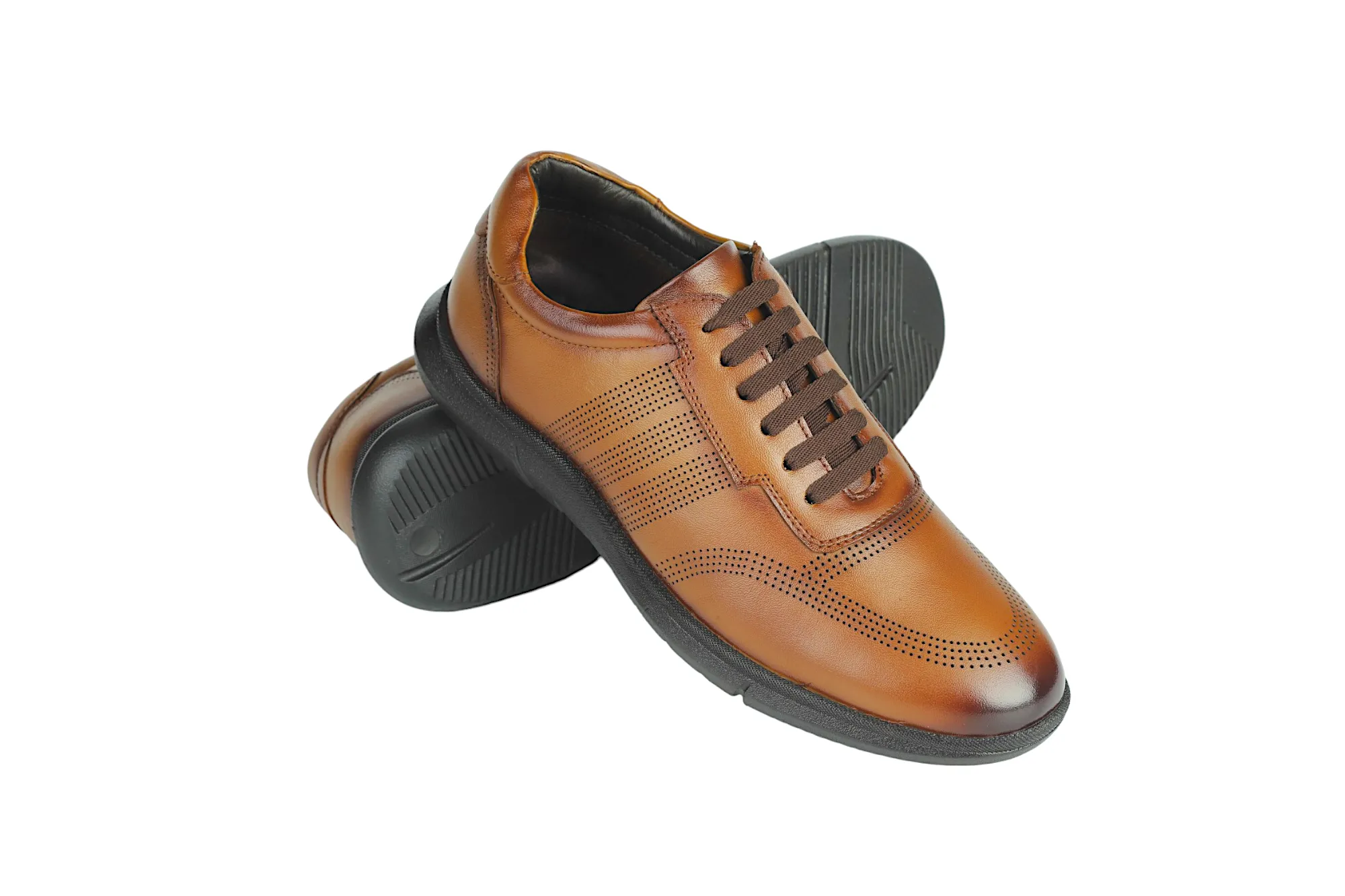 Herren Leder Freizeitschuhe 996832