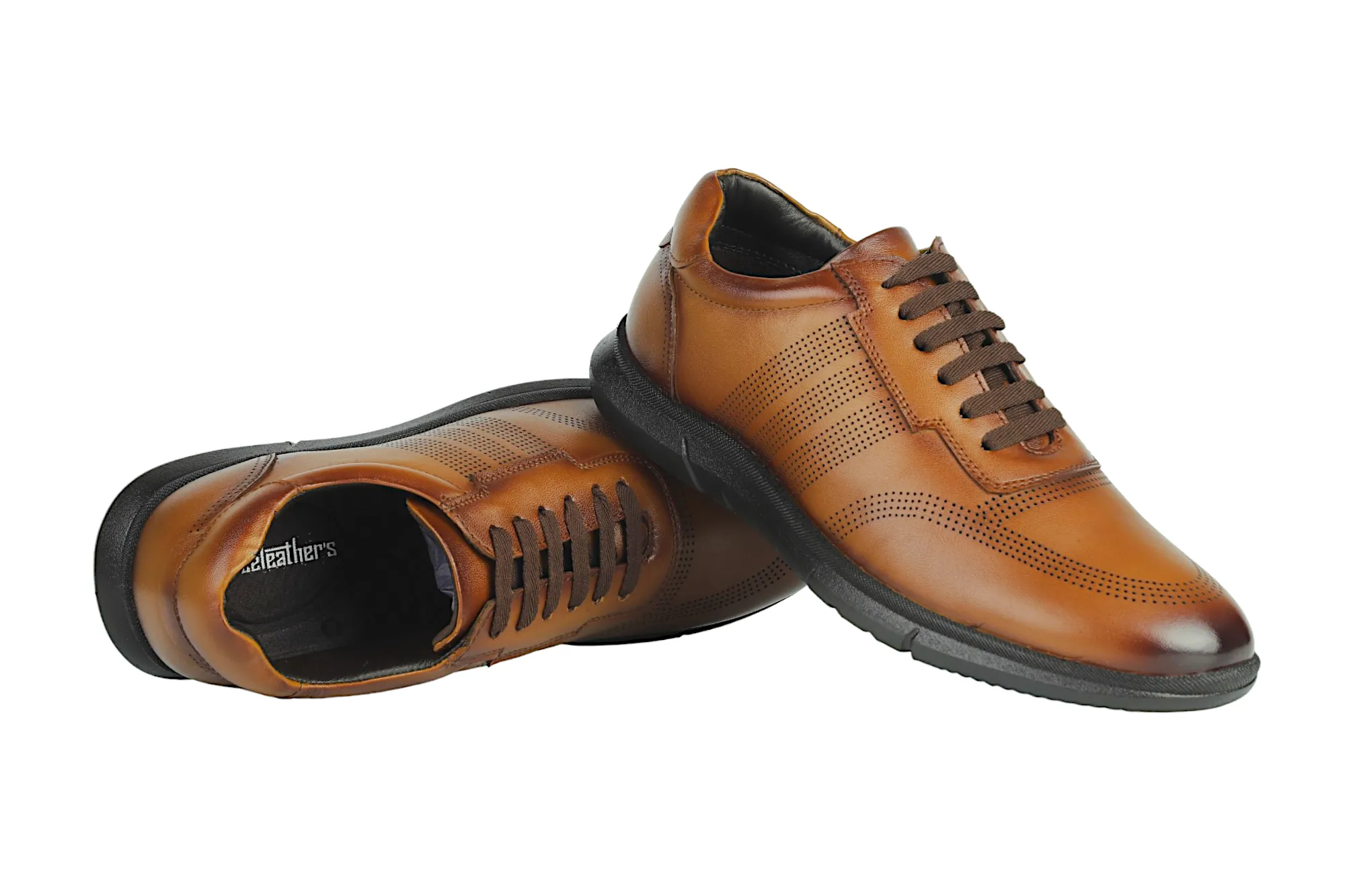 Herren Leder Freizeitschuhe 996832