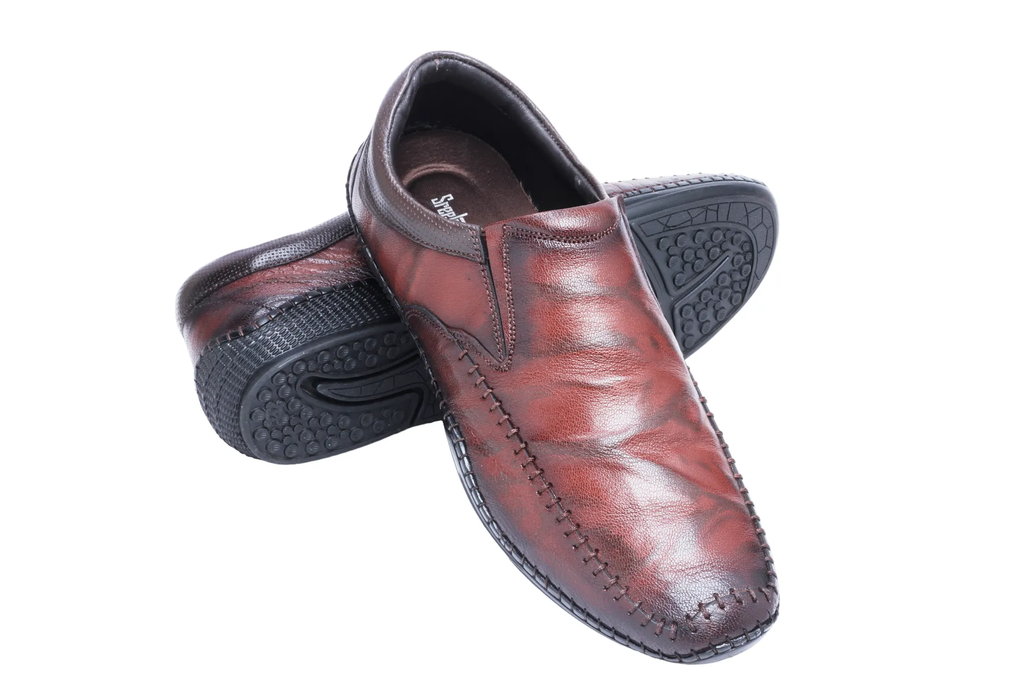 Herren Leder Freizeitschuhe 998042