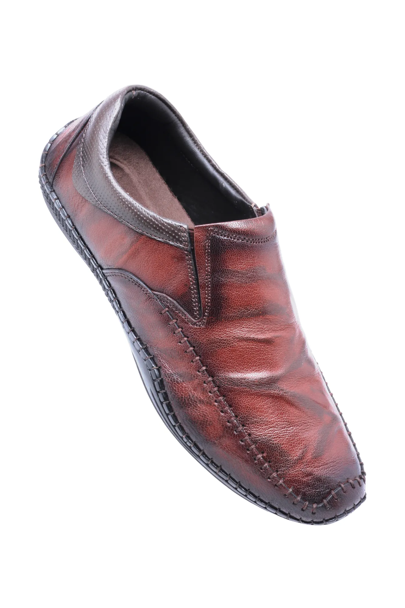Herren Leder Freizeitschuhe 998042