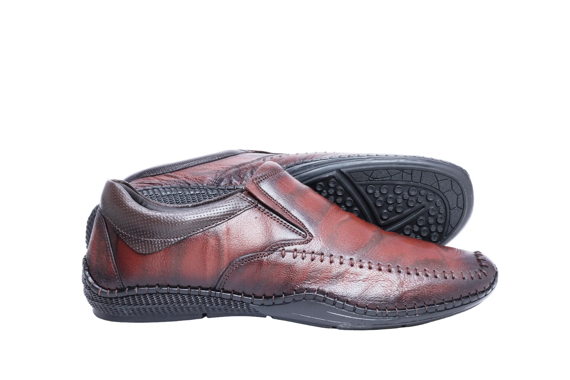Herren Leder Freizeitschuhe 998042