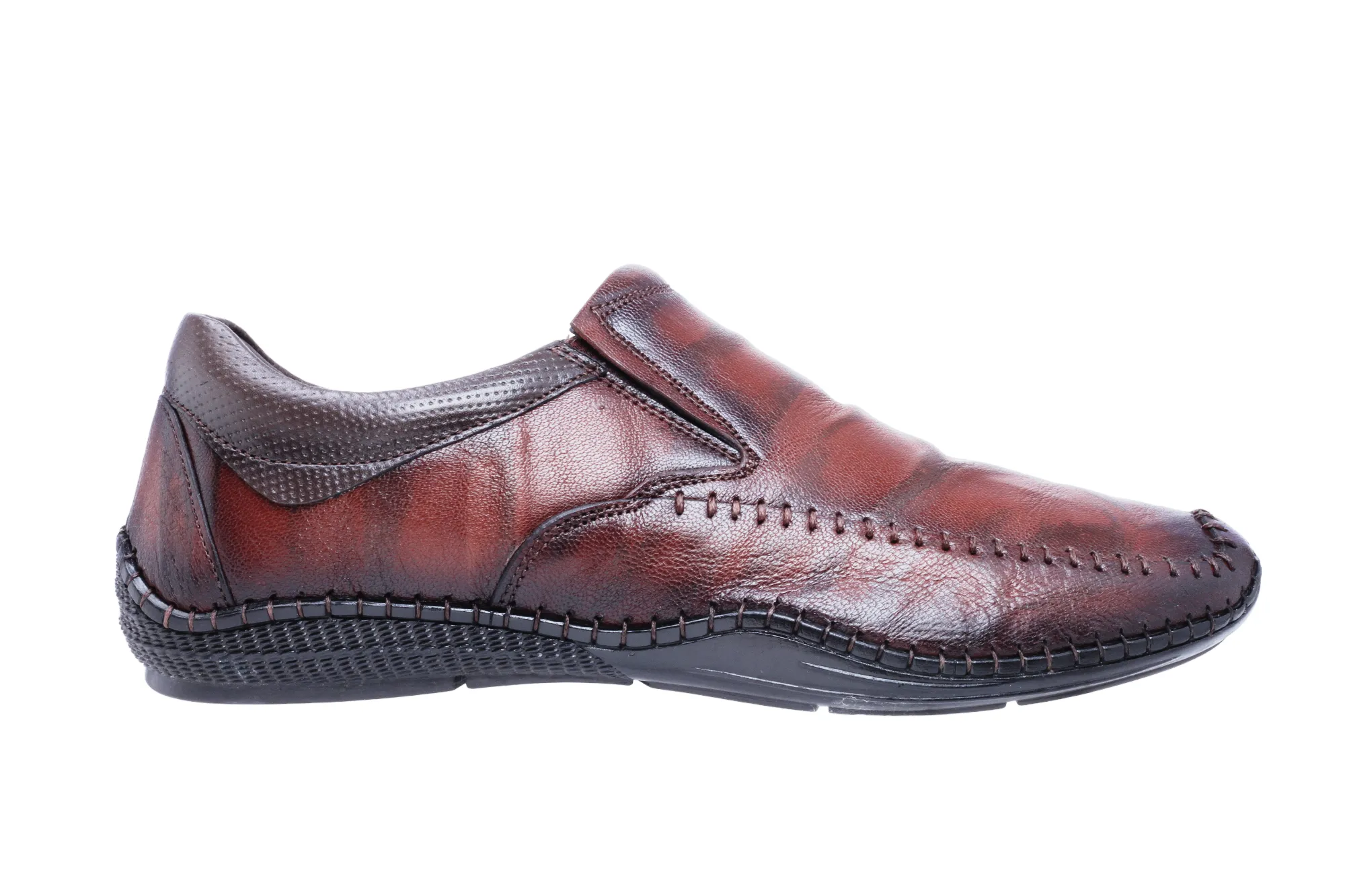 Herren Leder Freizeitschuhe 998042