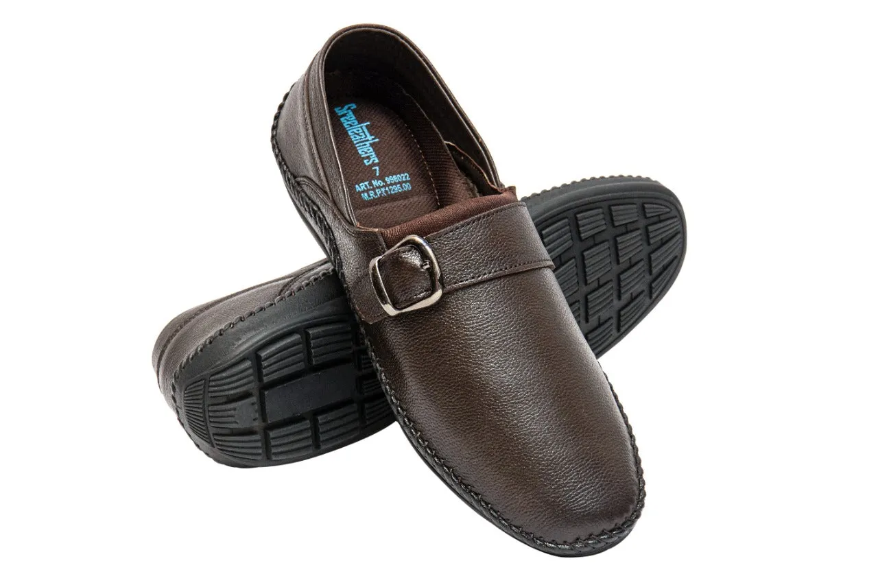 Herren Leder-Slip-Ons Casual 998022