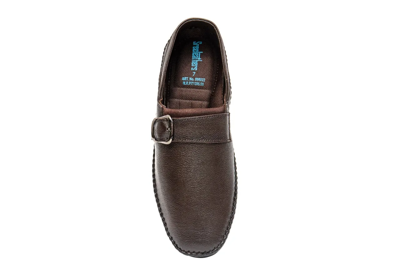 Herren Leder-Slip-Ons Casual 998022